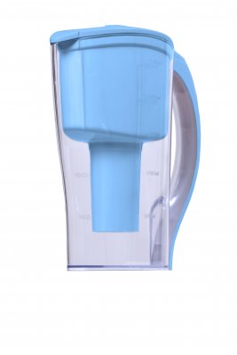 Vattenfilterkanna, Vattenreningskanna Micro Multi 4 steg Clearly 2,5 L blå Vattenrenare 